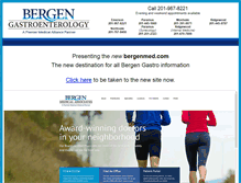 Tablet Screenshot of bergengastro.com